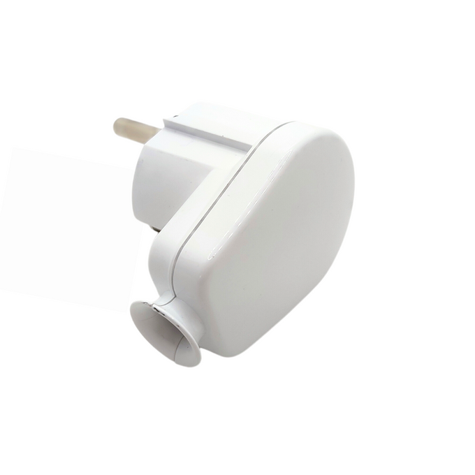 Wtyczka kątowa rozbierana biała UNISCHUKO 2P+Z WT-16U W-99979 PLASTROL