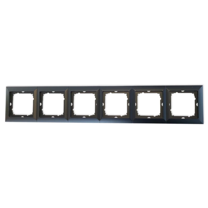 OPAL czarny ramka sześciokrotna RA-6 OP Timex