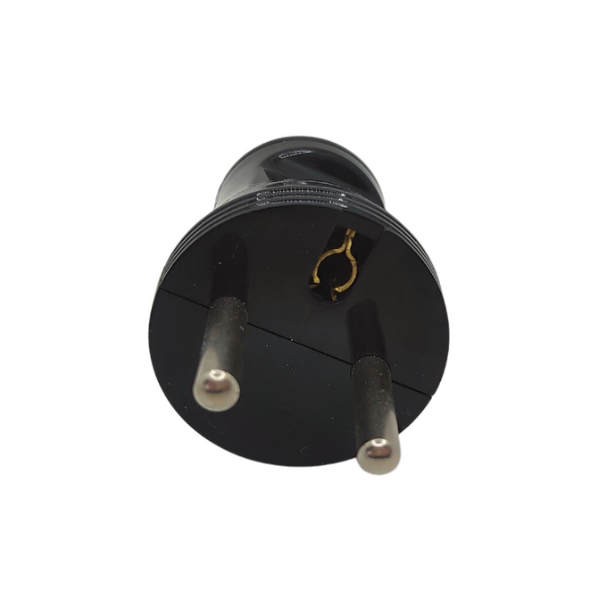 Wtyczka prosta rozbierana czarna 2P+Z WT-30 W-99996 PLASTROL