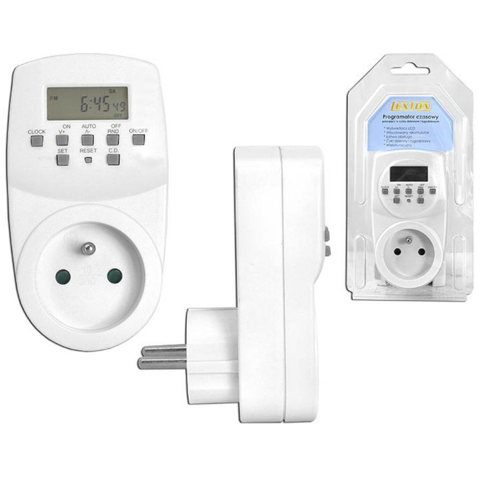 Programator 24/7 ELEKTRONICZNY LXU09 Lamex