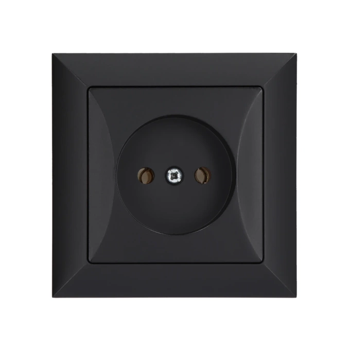 OPAL czarny gniazdo pojedyncze bez uziemienia GPT-15 OP moduł Timex