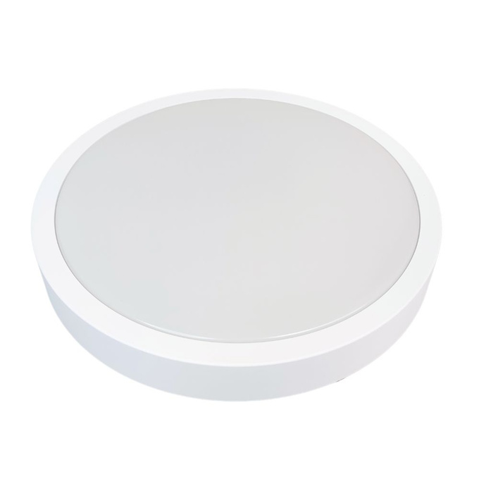 Plafon LED 18W 4000K+czujnik ruchu 1800lm IP44 okrągły biały 7660 V-TAC