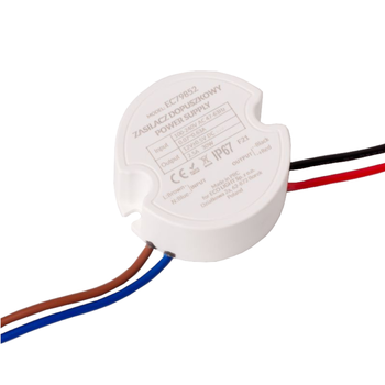 Zasilacz LED 12V 30W 2.5A IP67 DO PUSZKI EC79852 ECOLIGHT