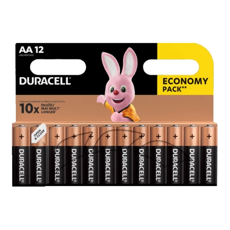 Baterie alkaliczne AA LR6 B12 Duracell