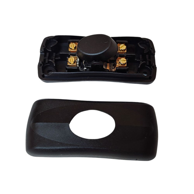 WŁACZNIK PRZELOTOWY CZARNY JEDNOBIEGUNOWY WP20/1A