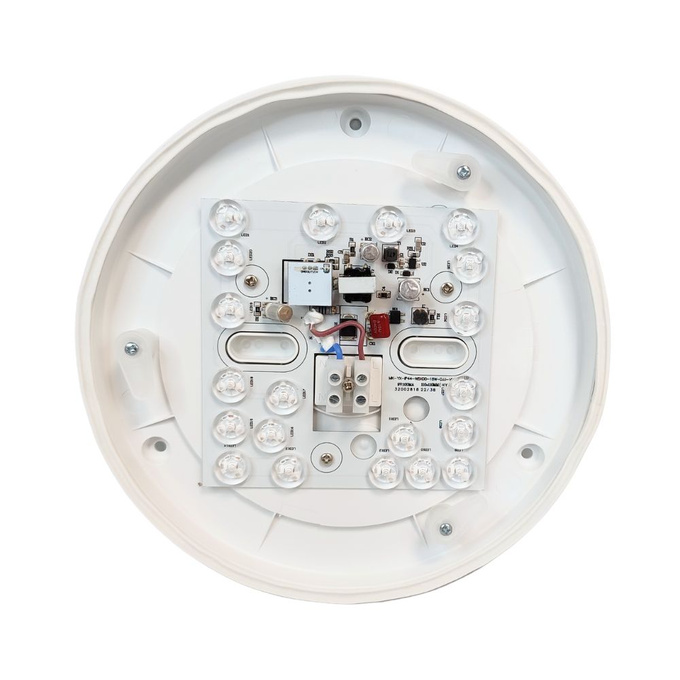 Plafon LED 18W 4000K+czujnik ruchu 1800lm IP44 okrągły biały 7660 V-TAC