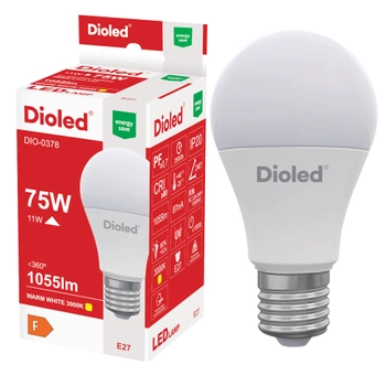 Żarówka LED E27 11W 3000K 1055lm DIO-0378 DIOLED