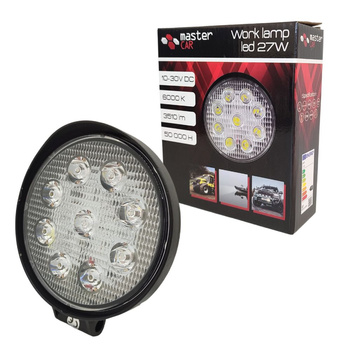 Lampa  LED robocza 10-30V 27W 6000K 3510lm 5192  MASTER LED