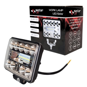 Lampa LED robocza 10-30V 54W 6000K 2800lm 8059 MASTER LED