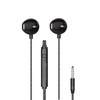Zestaw słuchawkowy jack 3,5mm CZARNY 1,2m do telefonu EO-023 eleoo