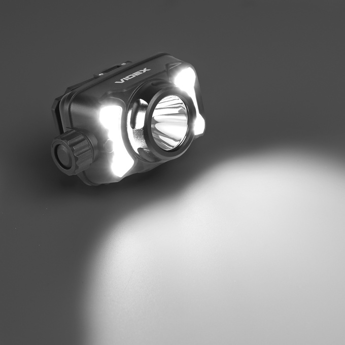 Latarka czołowa LED 5W 700lm IP55 USB-C H147 Videx