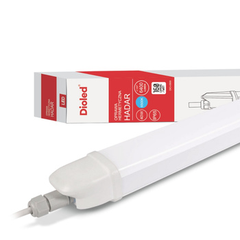 Oprawa liniowa LED HADAR 40W 6500K 6400lm 120cm IP65 DIO-0500 Dioled