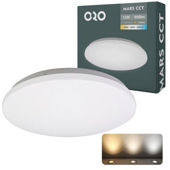 Plafon LED MARS 12W 900lm BCNZ IP20 ORO33138 LEDPOL
