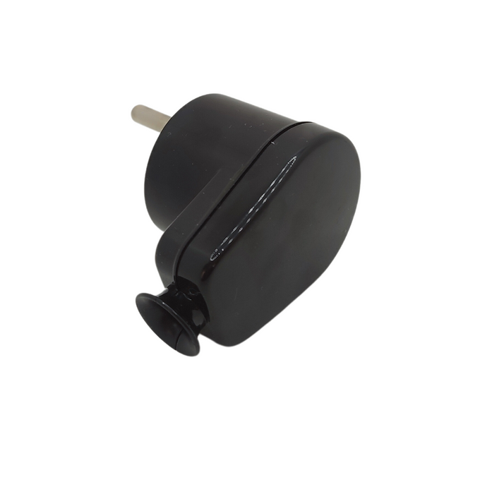 Wtyczka kątowa rozbierana czarna 2P+Z WT-16 W-99973 PLASTROL