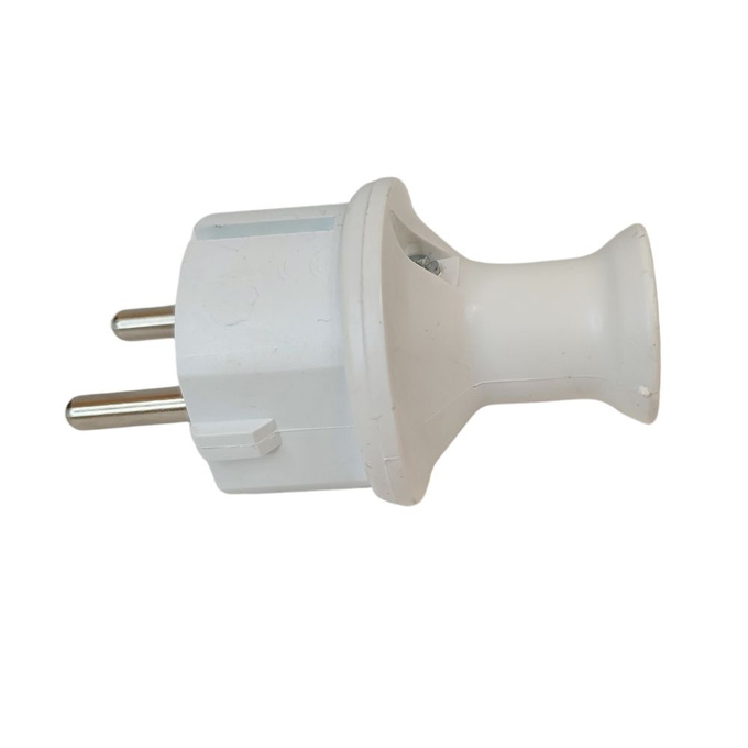 Wtyczka prosta rozbierana biała UNISCHUKO 2P+Z WT-40H W-100002 PLASTROL