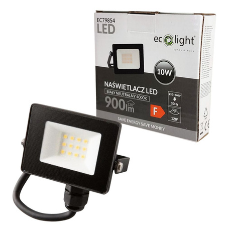 Naświetlacz LED 10W 4000K 900lm IP65 EC79854 ECOLIGHT