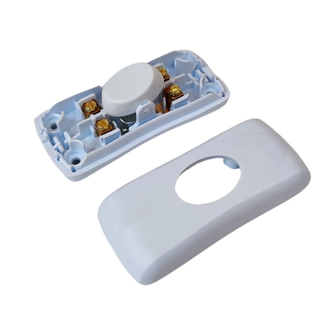 WŁĄCZNIK PRZELOTOWY JEDNOBIEGUNOWY BIAŁY WP20/1A