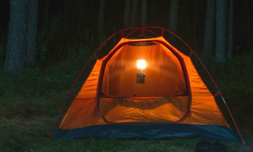 Latarnia turystyczna latarka na baterie 200lm KEMPING DIO-0300 DIOLED