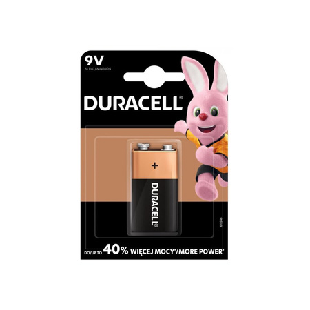 Bateria alkaliczna 9V 6LR61 B1 Duracell