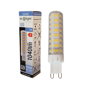 Żarówka LED G9 12W 6500K 1040LM EC20756 ECOLIGHT