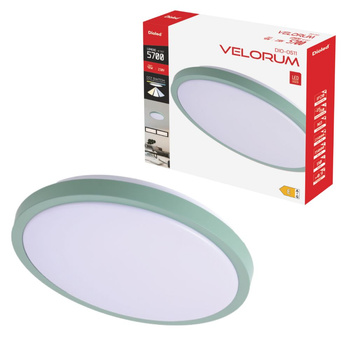 Plafon VELORUM 48W CCT 5700lm zielony DIO-0511 Dioled
