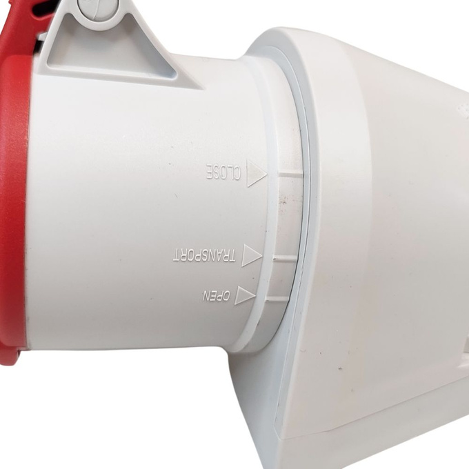 Gniazdo siłowe z klapką stałe 16A 5P IP44 IZN 1653 SEZ