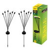Lampa solarna wbijana 6x kulka LED RGB DIO-0613 Dioled 2 sztuki
