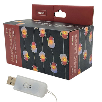Taśma LED MAGIC LAMPS kurtyna MIKOŁAJ 50 LED 3000K 5m IP65 ML61601