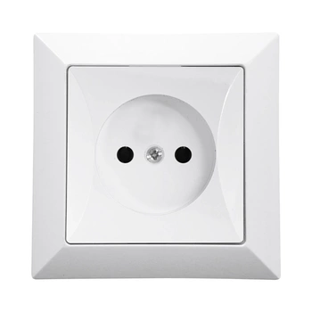 OPAL biały gniazdo pojedyncze bez uziemienia GPT-15 OP Timex