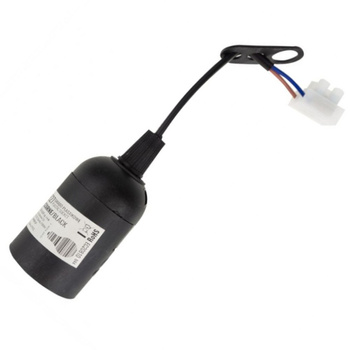 Oprawka zwisajaca E27 z przewodem i złaczką czarna EC20810 Ecolight