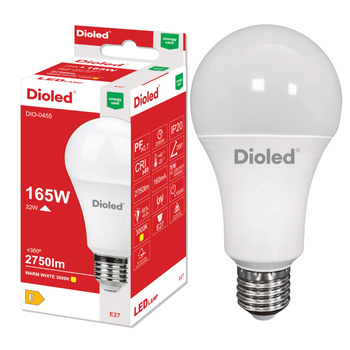 Żarówka LED GLS E27 22W 3000K 2750lm DIO-0455 DIOLED