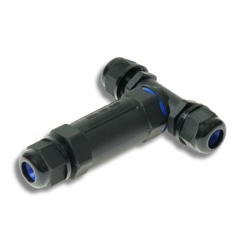 Złącze kablowe rozgałęźnik 3PIN skręcamy IP68 16A W-00381 PLASTROL