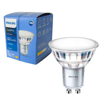 Żarówka LED GU10 4.9W 6500K 550LM PHILIPS