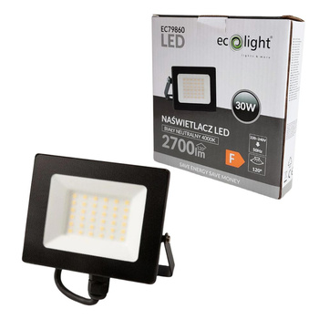 Naświetlacz LED 30W 4000K 2700lm IP65 EC79860 ECOLIGHT