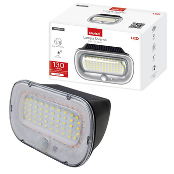 Lampka solarna 10W 4000K 130LM IP54 czujnik ruchu PIR DIO-0310 DIOLED