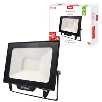 Naświetlacz LED ATRIA 30W 4000K 2550lm IP65 Dioled