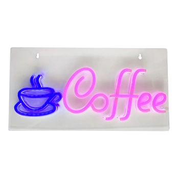 Lampka NEON COFFEE plexi USB NNE11