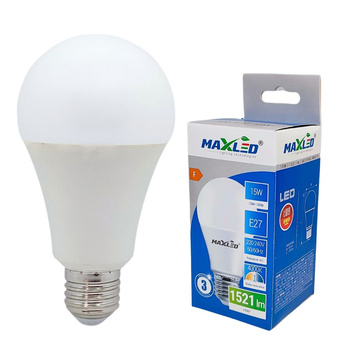 Żarówka LED GLS 15W E27 1521lm 4000K neutralna MAXLED