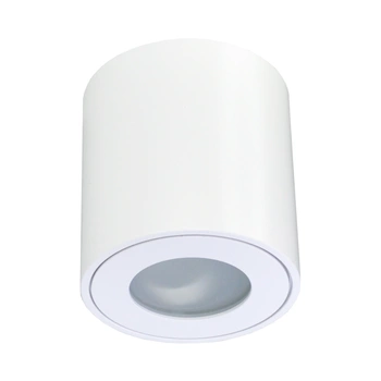 Oprawa halogenowa tuba GU10 biała okrągła IP44 EC79971 Ecolight