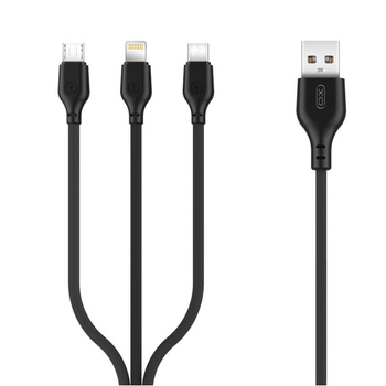 Kabel 3w1 USB 1m 2.1A  NB103 XO