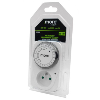 Mechaniczny programator czasowy PC-1M M20353 MORE ECOLIGHT