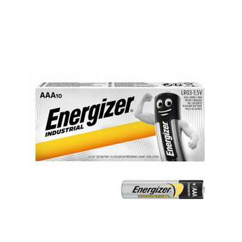 Baterie alkaliczne AAA LR3 T10 INDUSTRIAL Energizer